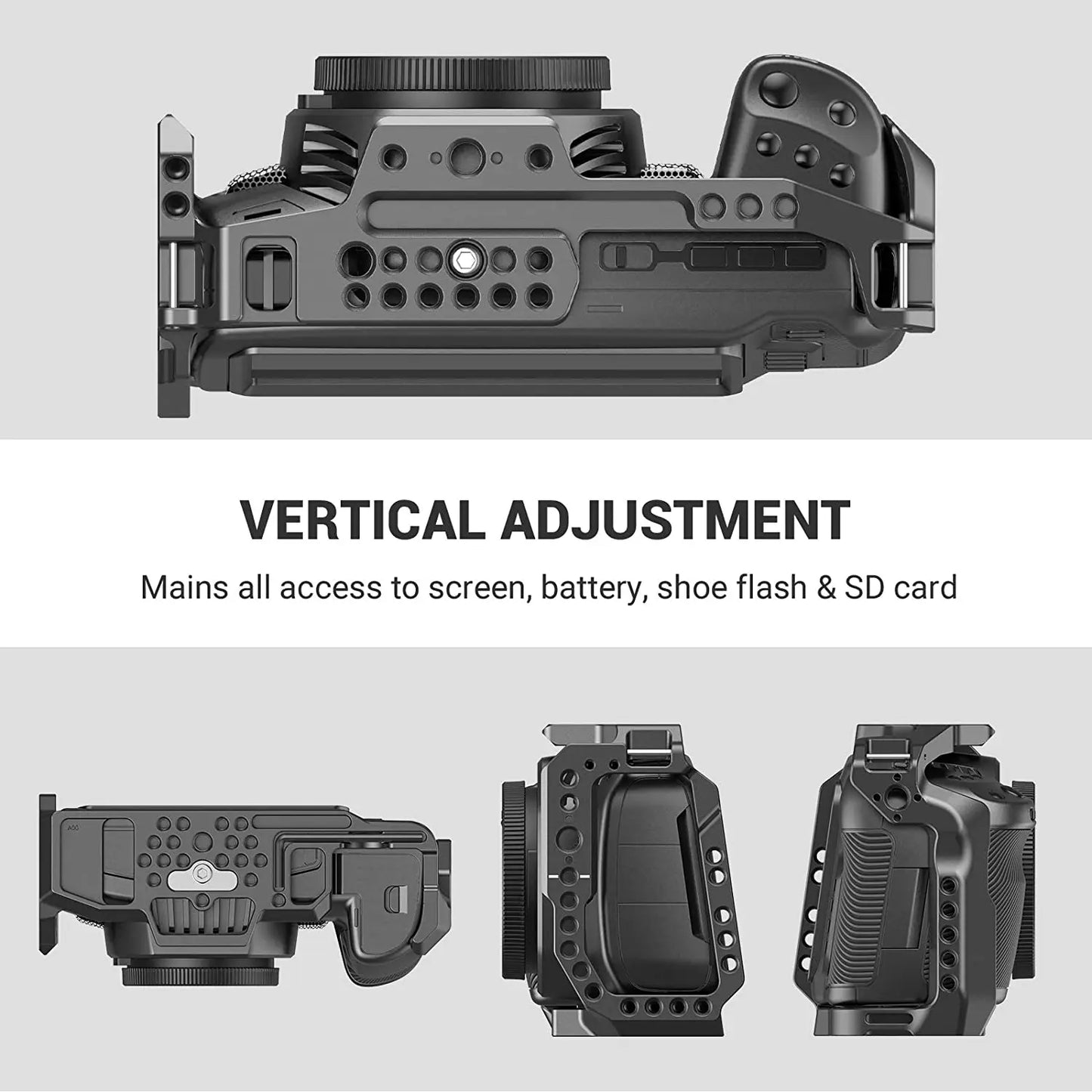 SmallRig for bmpcc 4k Cage DSLR Camera for Blackmagic Pocket 4k / 6K Camera for Blackmagic Pocket Cinema Camera 4K / 6K BMPCC 4K