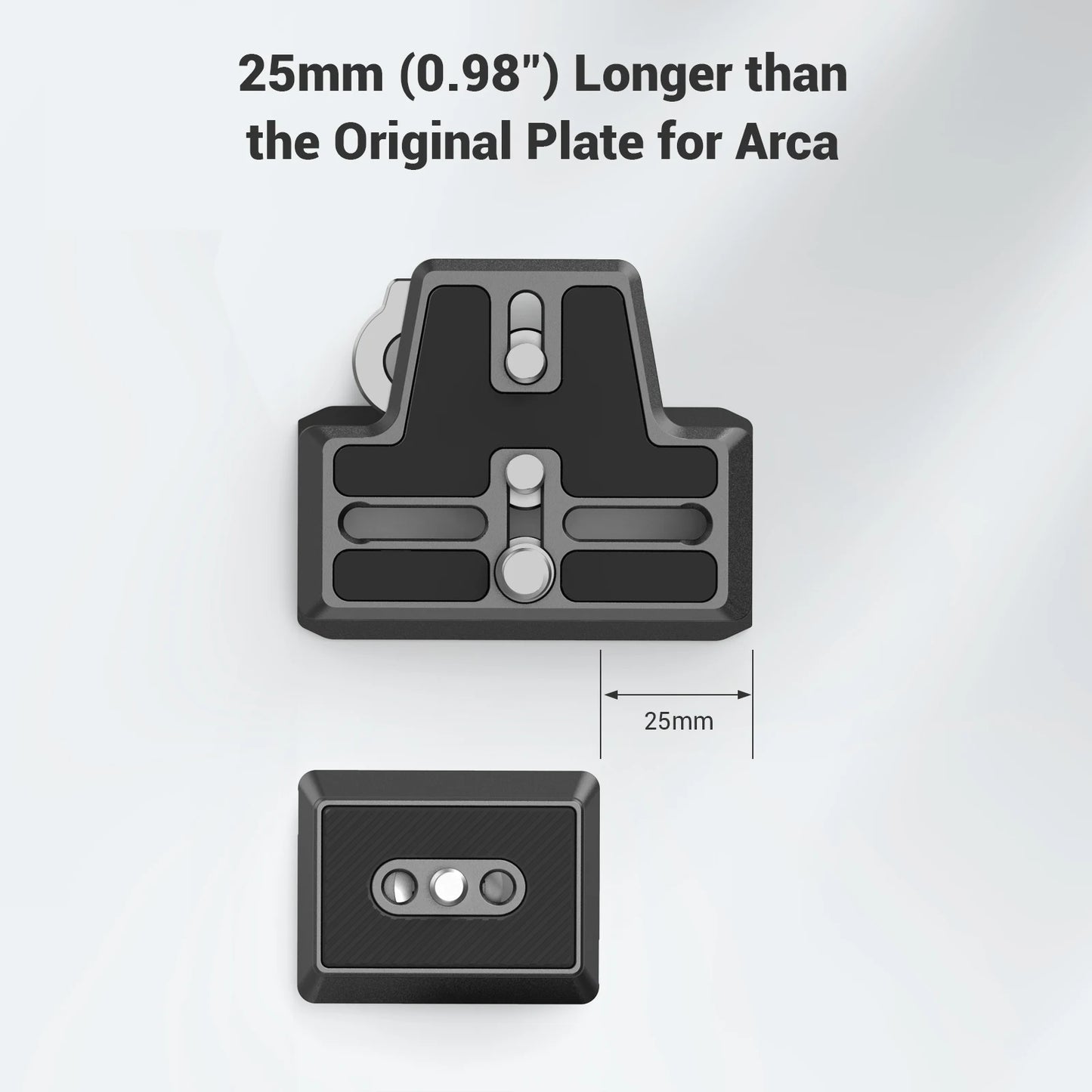 SmallRig Extended Arca-Type Quick Release Plate for DJI RS 2 and RSC 2 Gimbal for RS 2 / RSC 2 / RS 3 / RS 3 Pro 3162/2851
