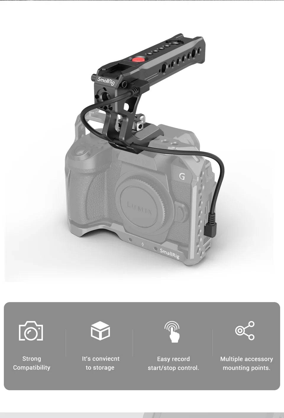 SmallRig Top Handle 3322