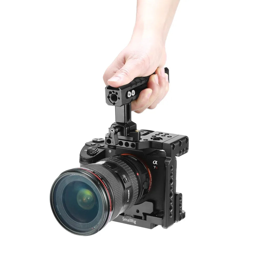 SmallRig Sony A7M3 A7M2 Cage Quick Release Half Cage W/ Manfrotto plate for Sony A7RIII / A7III / A7II /A7RII / A7S II