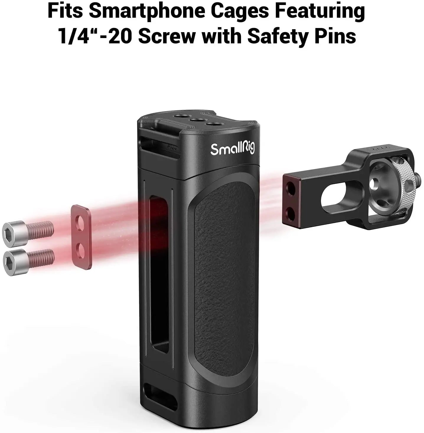 SmallRig Universal Mobile Phone Cage Handle Lightweight Side Handle for iphone 14 Pro/14 Pro Max for iPhone 15 Phone Cage 2772