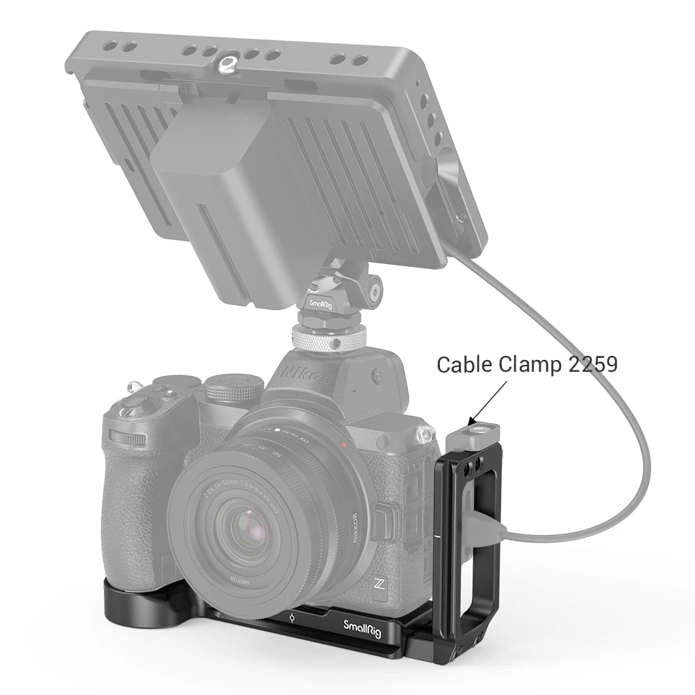 SmallRig Camera L Bracket for Nikon Z5/Z6/Z7 Camera w/ Arca-Type 1/4"