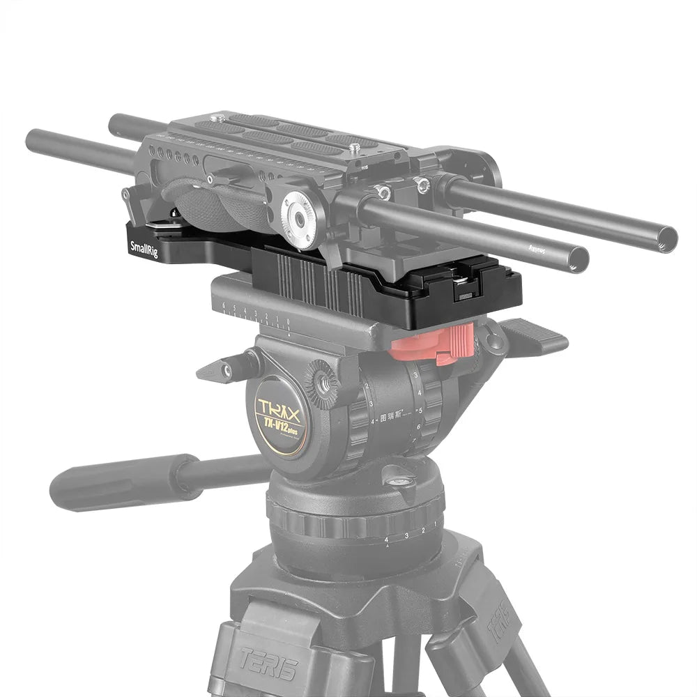 Smallrig VCT-14 Quick Release Tripod Plate With 1/4 3/8 Thread Holes for Camera Camcorder 2169