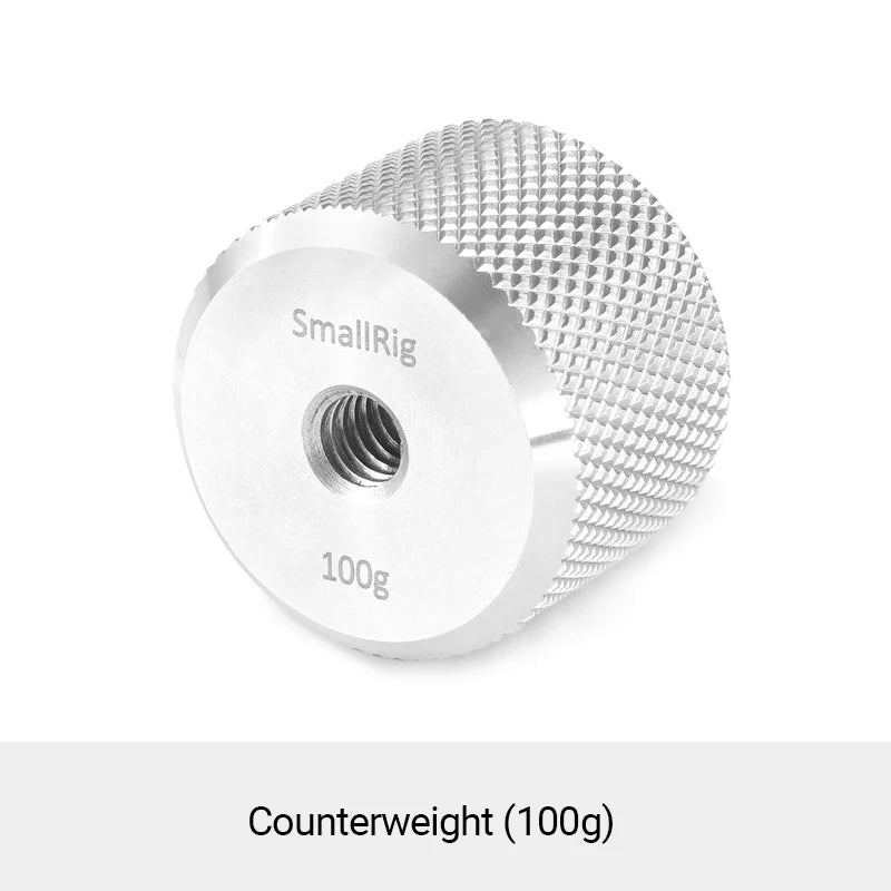 SmallRig Removable Counterweight 50g/100g/200g Balancing Moment for DJI RS 2/RSC 2/RS 3/RS 3 Pro Gimbal Handheld Stabilizer 2284