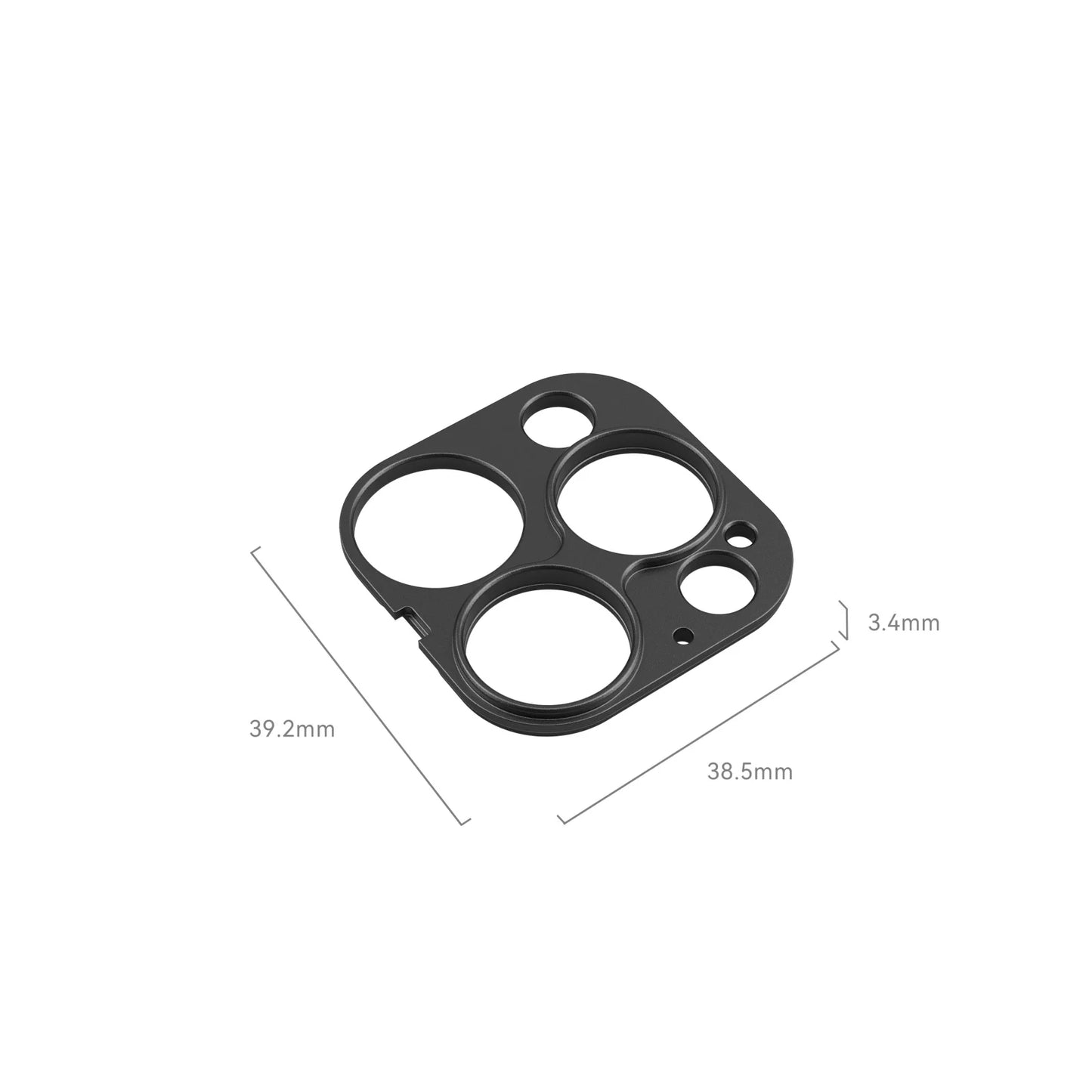 SmallRig 17mm / 37mm Threaded Lens Adapter Ring for iPhone 15 Pro /15 Pro Max Cage, Lens Back Mount Plate for Install Lens