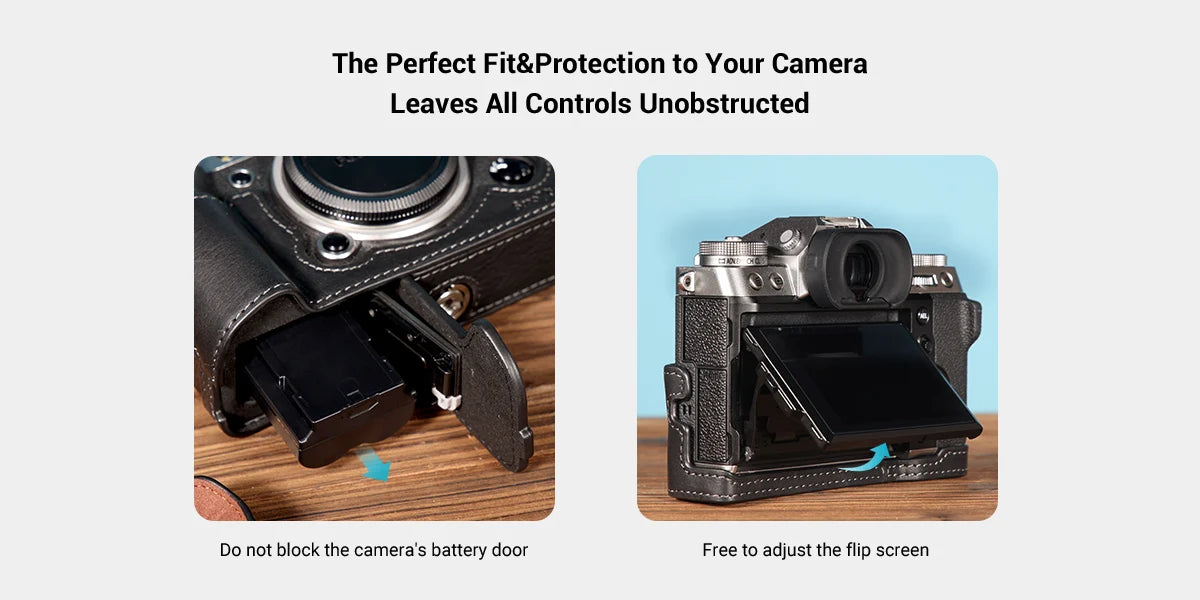 SmallRig Half Case / Wrist Strap Kit for FUJIFILM X-T5