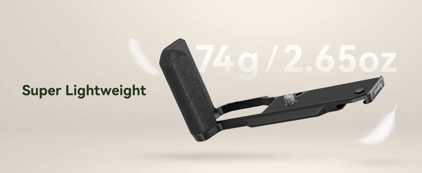 SmallRig Z fc Handgrip L-Shape Grip Holder for Nikon Z fc Camera, Retro-Style Side Handle with 1/4"-20 Threaded Hole, Cold Shoe