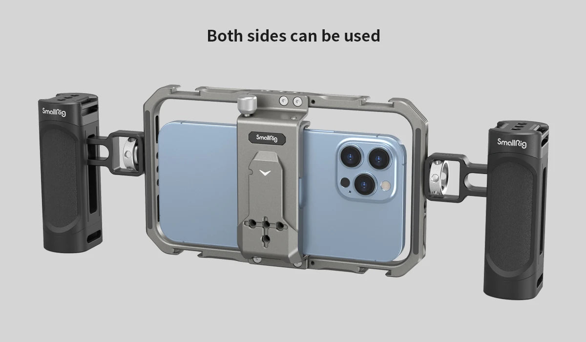 SmallRig Universal Mobile Phone Cage Handle Lightweight Side Handle for iphone 14 Pro/14 Pro Max for iPhone 15 Phone Cage 2772