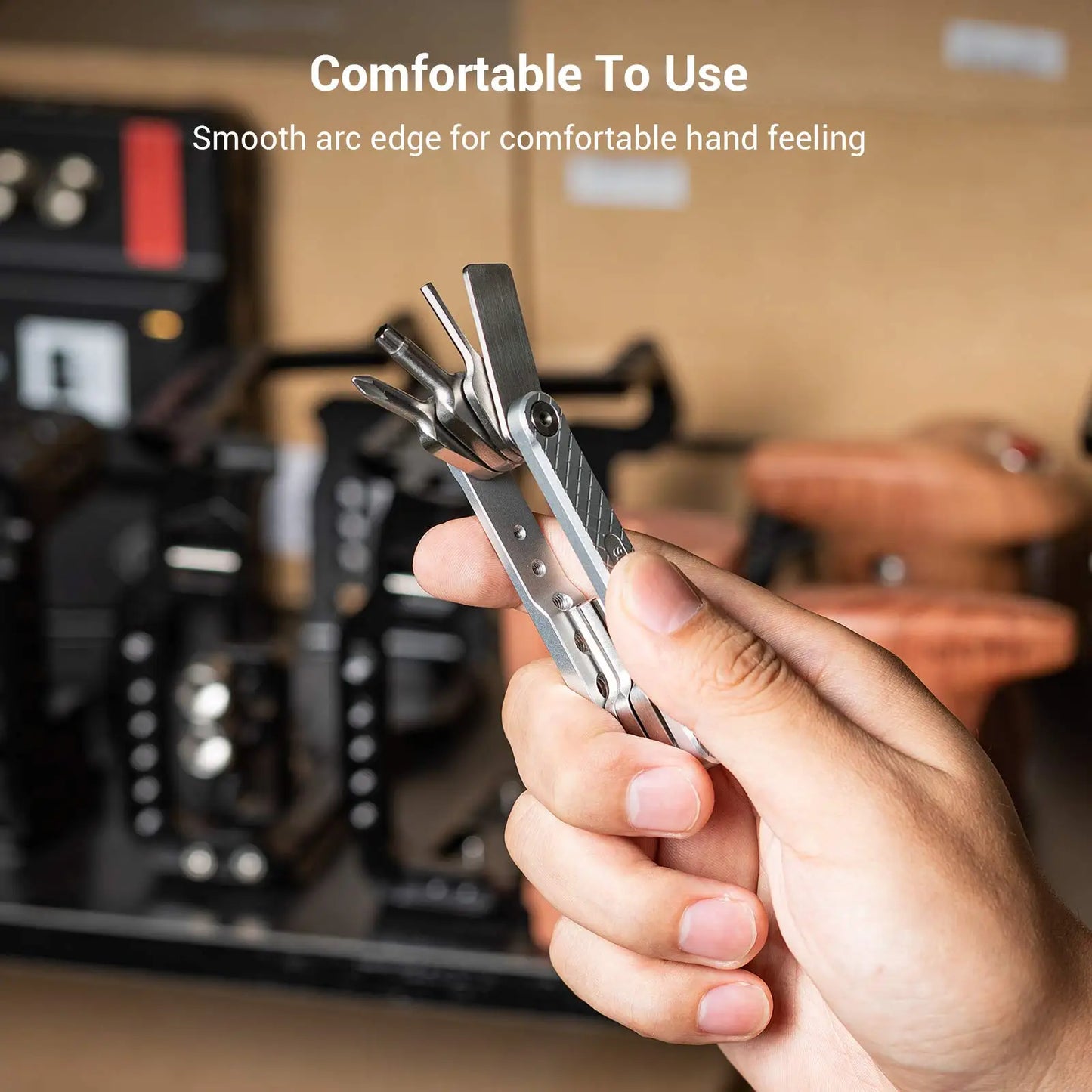 SmallRig Universal DSLR Camera Rig Folding Tool Set with Screwdrivers and Wrenches with Seven Functional Tools Accessories 2213