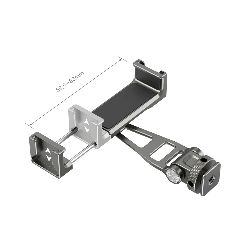 SmallRig Multifunctional Universal Metal Smartphone Holder with Cold Shoe Mount