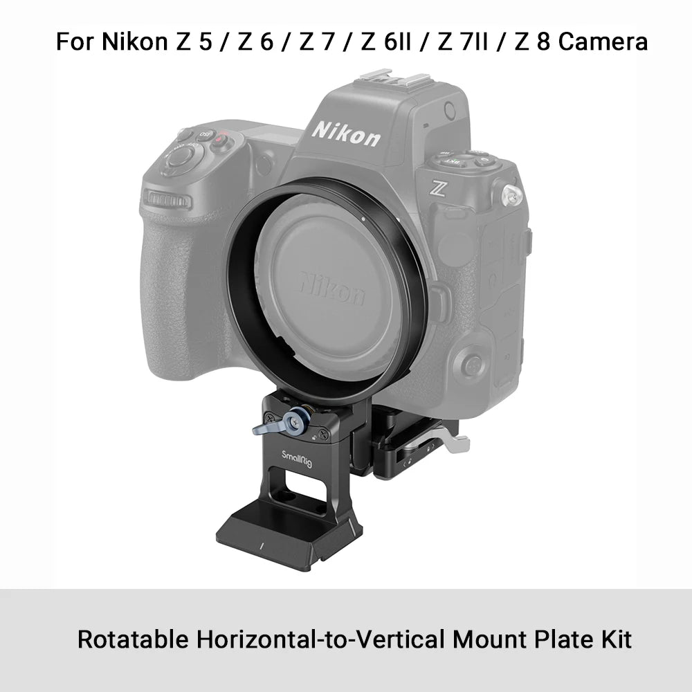 SmallRig Rotatable Plate Kit for Canon EOS R5 / R5C / R6 / R6 Mark II