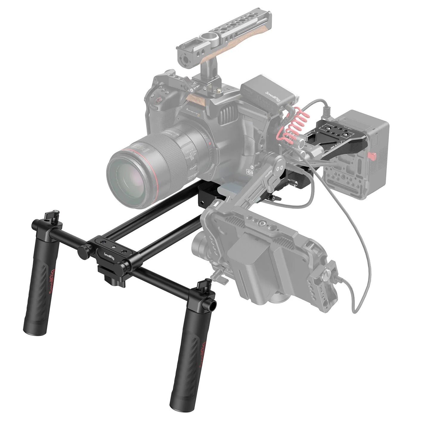 SmallRig Universal Shoulder Platform Kit Camera Shoulder Rig 15mm Rod Support System Camera for DSLR Camcorder 2896C