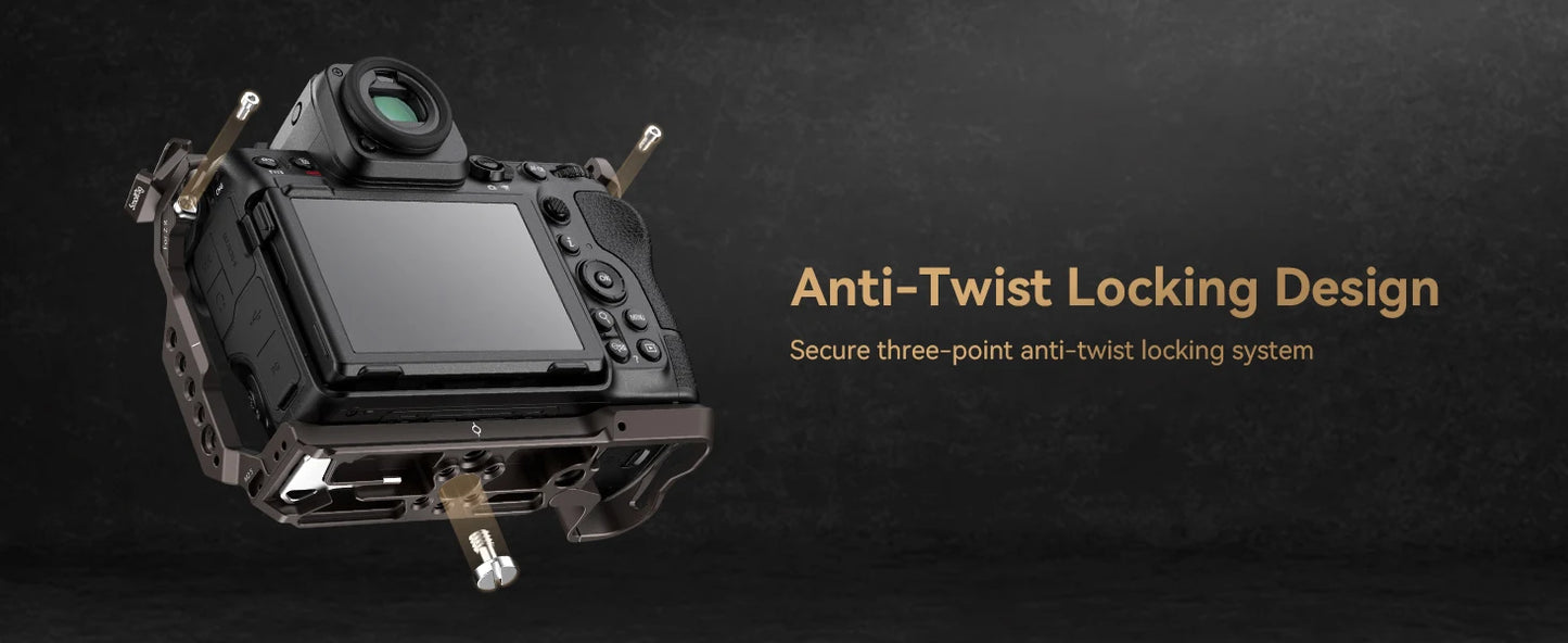 SmallRig New Design “Night Eagle” Cage for Nikon Z 8 with Detachable Cold Shoe Arca-Swiss Quick Release Plate for DJI RS 4316