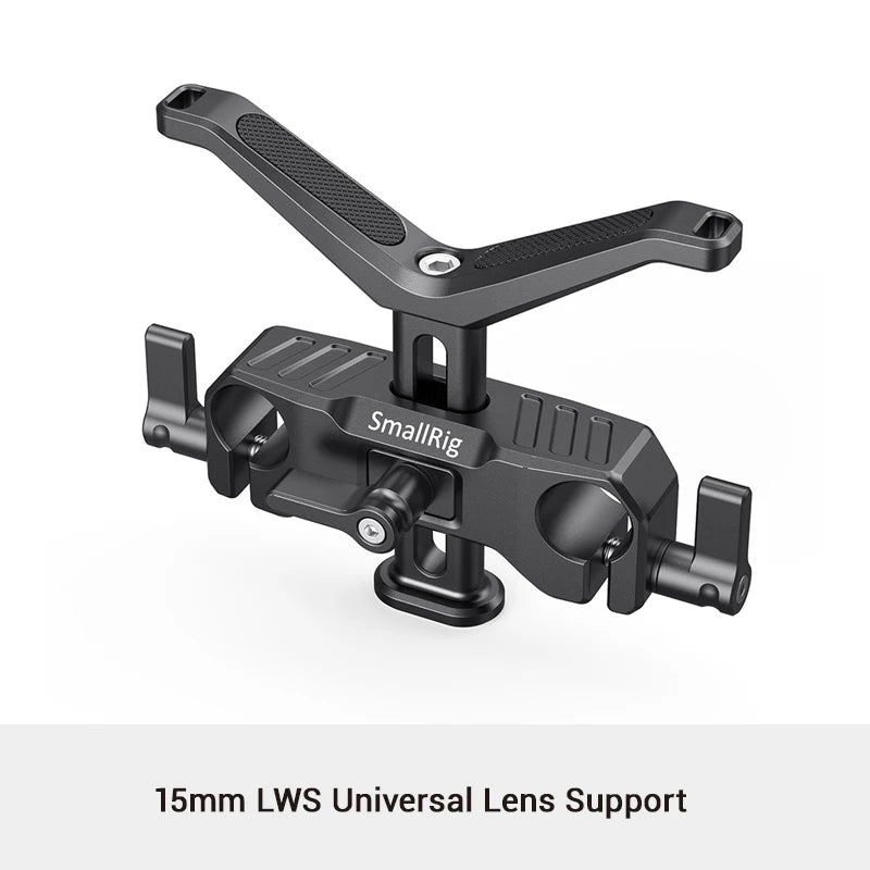 SmallRig Universal 15mm LWS Rod Mount Lens Support For 73-108mm Dslr Camera Lens Bracket Support With 15mm Rod Clamp -2727