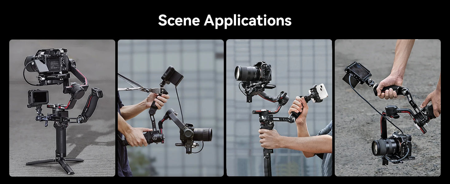 SmallRig RS 4 mini Adjustable Handle Sling Handgrip for DJI RS 2 / RS 3 / RS 3 Pro/ RS 3 Mini / RS 4 Pro /RS 4 /RS 4 mini Gimbal