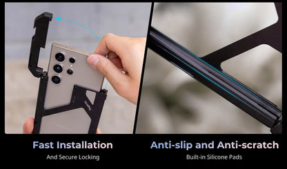 SmallRig Phone Cage for Samsung Galaxy S24 Ultra , HawkLock Quick Release System Cage Kit,with Magnetic Filter Attachment 4601
