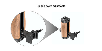 SmallRig Lightweight NATO Top Handle Quick Release NATO Grip for Sony Top Handle with 5 Cold Shoe Adapters and NATO Clamp