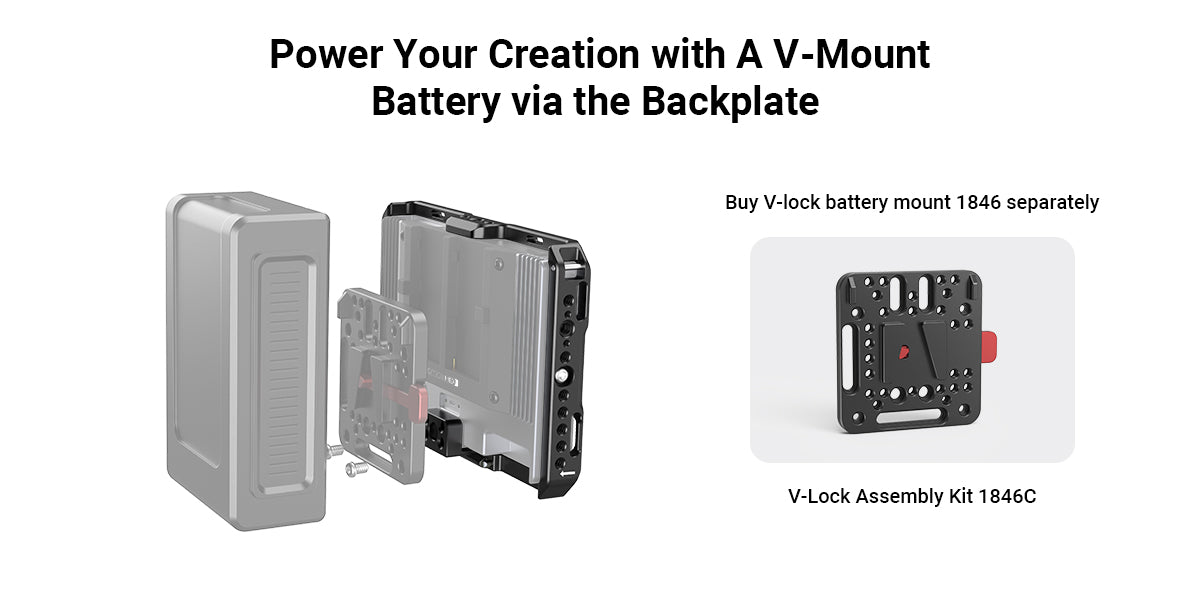 SmallRig Cage with Sun Hood for SmallHD 702 Touch Monitor  Cage Kit for SmallHD Indie 7 CMS2684