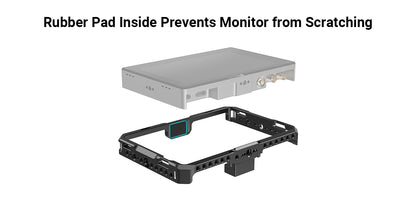 SmallRig Cage with Sun Hood for SmallHD 702 Touch Monitor  Cage Kit for SmallHD Indie 7 CMS2684