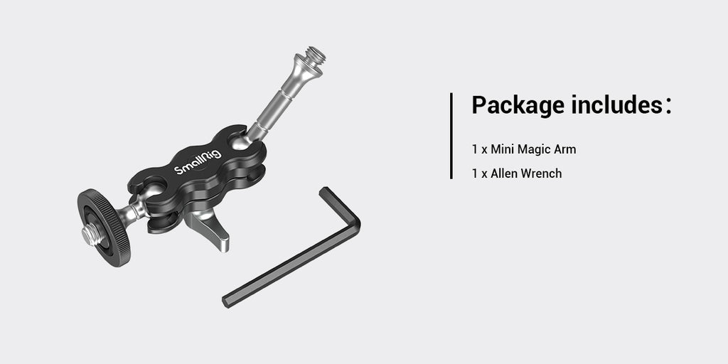 SmallRig Mini Magic Arm with Dual Universal Ball Head