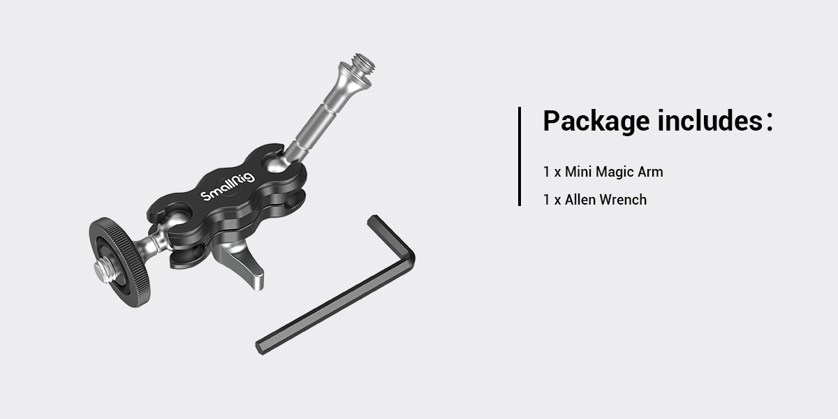 SmallRig Mini Magic Arm with Dual Universal Ball Head