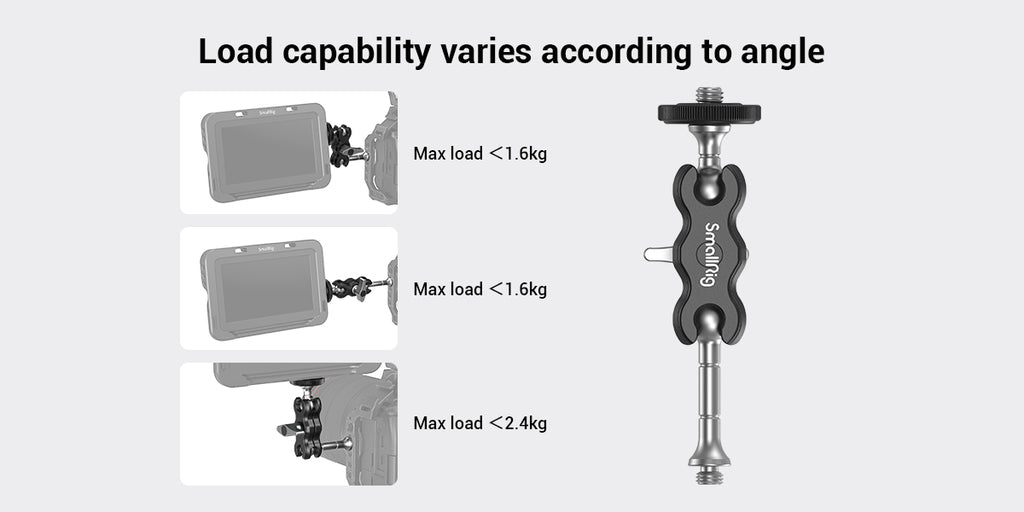 SmallRig Mini Magic Arm with Dual Universal Ball Head
