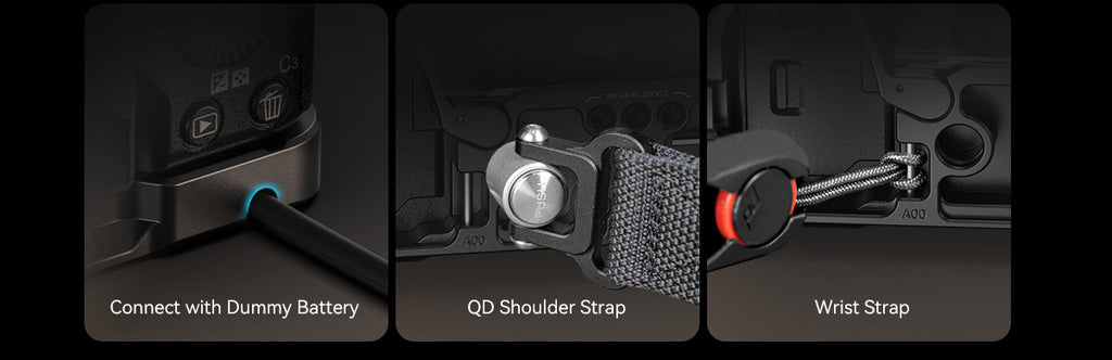 SmallRig Cage Kit / Half Cage / Baseplate / Dual Cold Shoe Mount Plate / for Sony Alpha 6700 With Multiple Mounting Points A6700