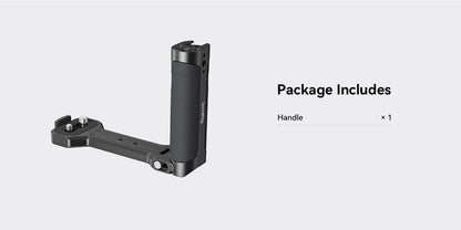 SmallRig  RS 4 mini Side Handle for DJI RS 4 mini /SC/ RS 2/ RSC 2/ RS 3 / RS 3 Pro / RS 3 mini / RS 4/ RS 4 Pro Cold Shoe Mount