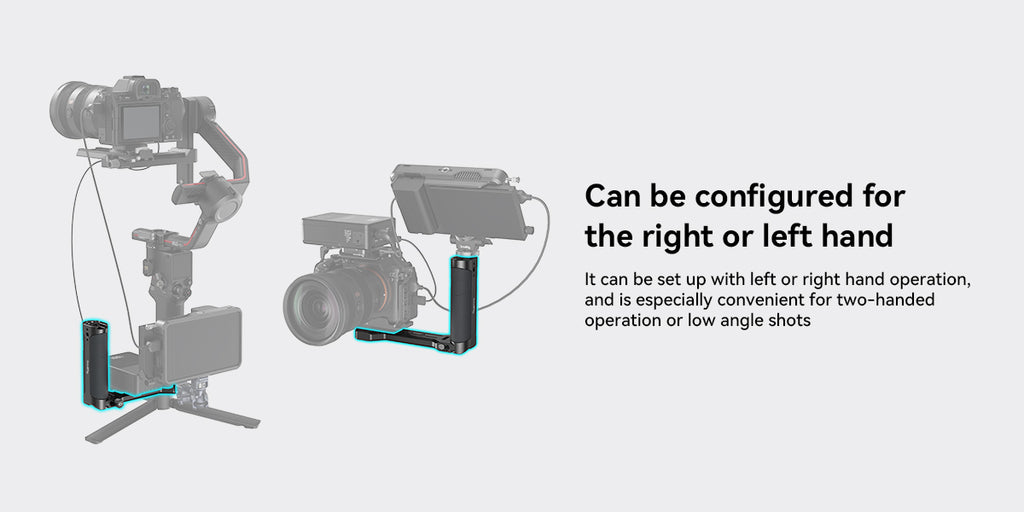 SmallRig  RS 4 mini Side Handle for DJI RS 4 mini /SC/ RS 2/ RSC 2/ RS 3 / RS 3 Pro / RS 3 mini / RS 4/ RS 4 Pro Cold Shoe Mount