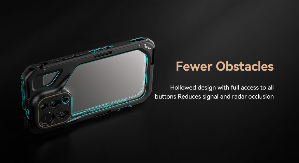 SmallRig Phone Cage for iPhone 15 Pro/15 Pro Max for Video Vlogging