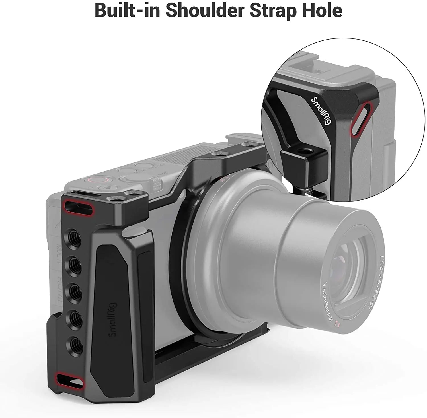 SmallRig Camera Cage for Sony ZV1 Camera Vlogging Camera Rig Light Weight Can attach with Tripod for Vlog Video 2938