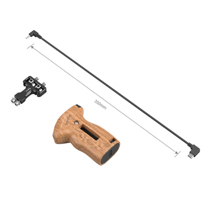 SmallRig Camera Cage Side Handle Featuring 1/4"Thread Holes With Remote Trigger For Panasonic Mirrorless Cameras 2934