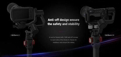 SmallRig NATO Rail for DJI Ronin S/SC Built-in 1/4”- 20 threaded hole 3032
