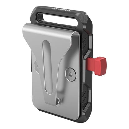 SmallRig Universal Mini V Mount Battery Plate with Belt Clip For A7S3 and other camera V mount batteries 2990