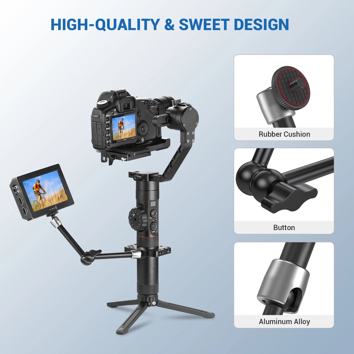 SmallRig 9.5 inches Articulating Arm Adjustable Friction Magic Arm