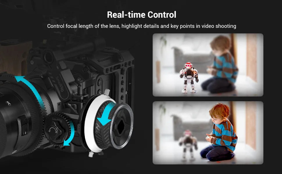 SmallRig Professional Mini Accessory Kit Include Mini Matte Box And Mini Follow Focu