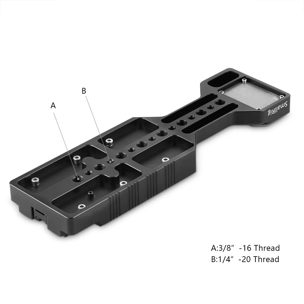 Smallrig VCT-14 Quick Release Tripod Plate With 1/4 3/8 Thread Holes for Camera Camcorder 2169