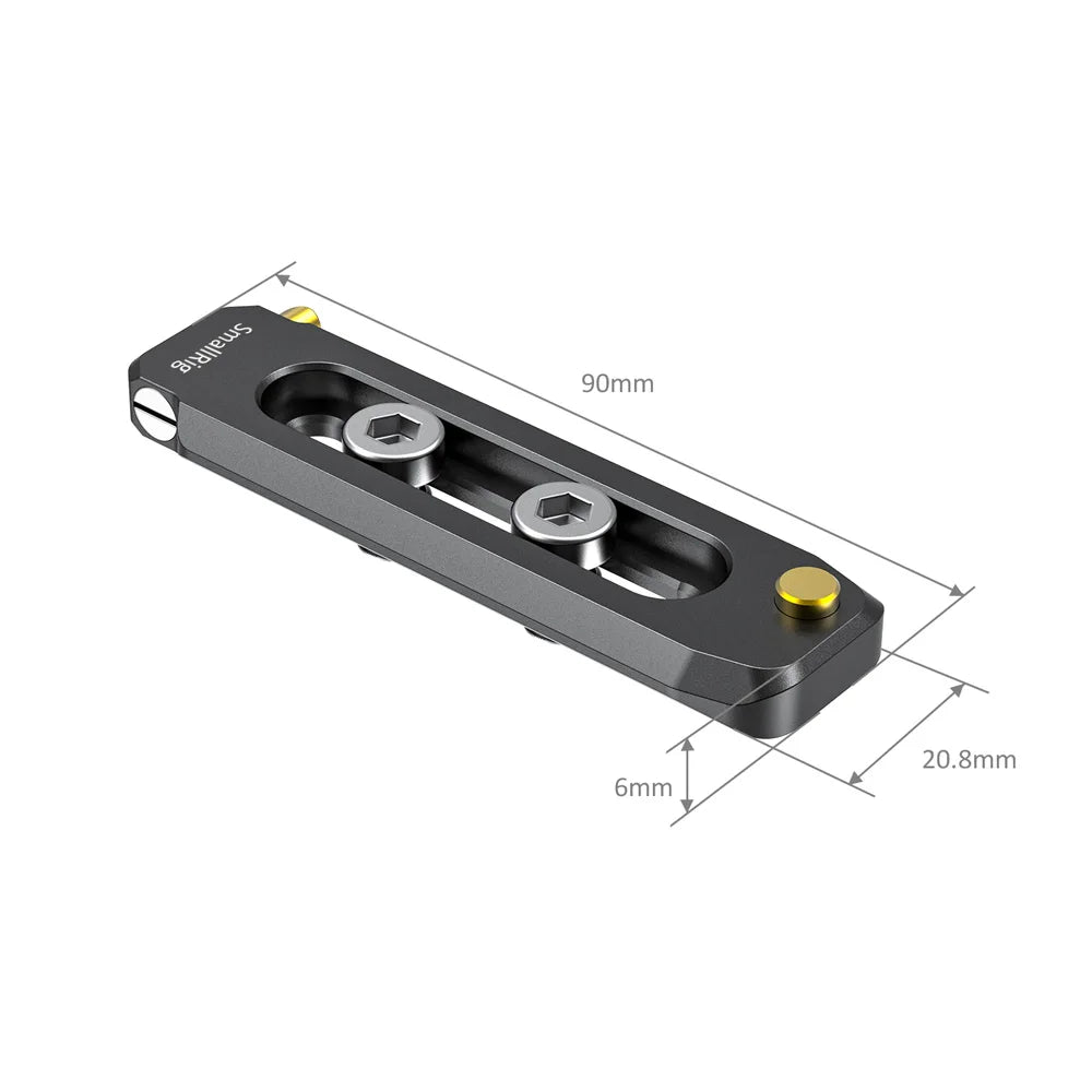 SmallRig Quick Release Nato Rail Camera Rig Low-profile NATO Rail 50mm / 70mm / 90mm For Video Shooting Options Nato Handle