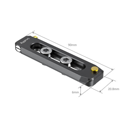 SmallRig Quick Release Nato Rail Camera Rig Low-profile NATO Rail 50mm / 70mm / 90mm For Video Shooting Options Nato Handle