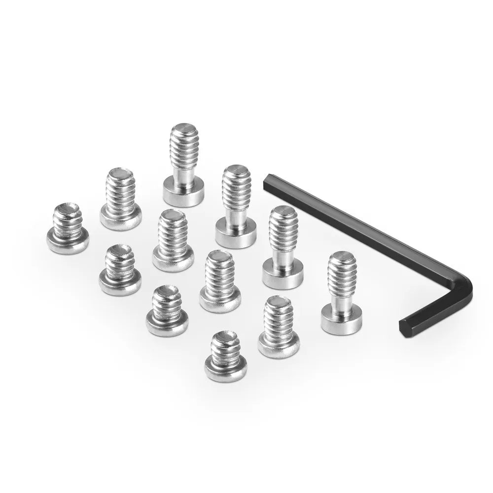 SmallRig Camera Screw Hex Screw 1/4 Inch 12pcs Pack for Camera Accessory replacement -1713