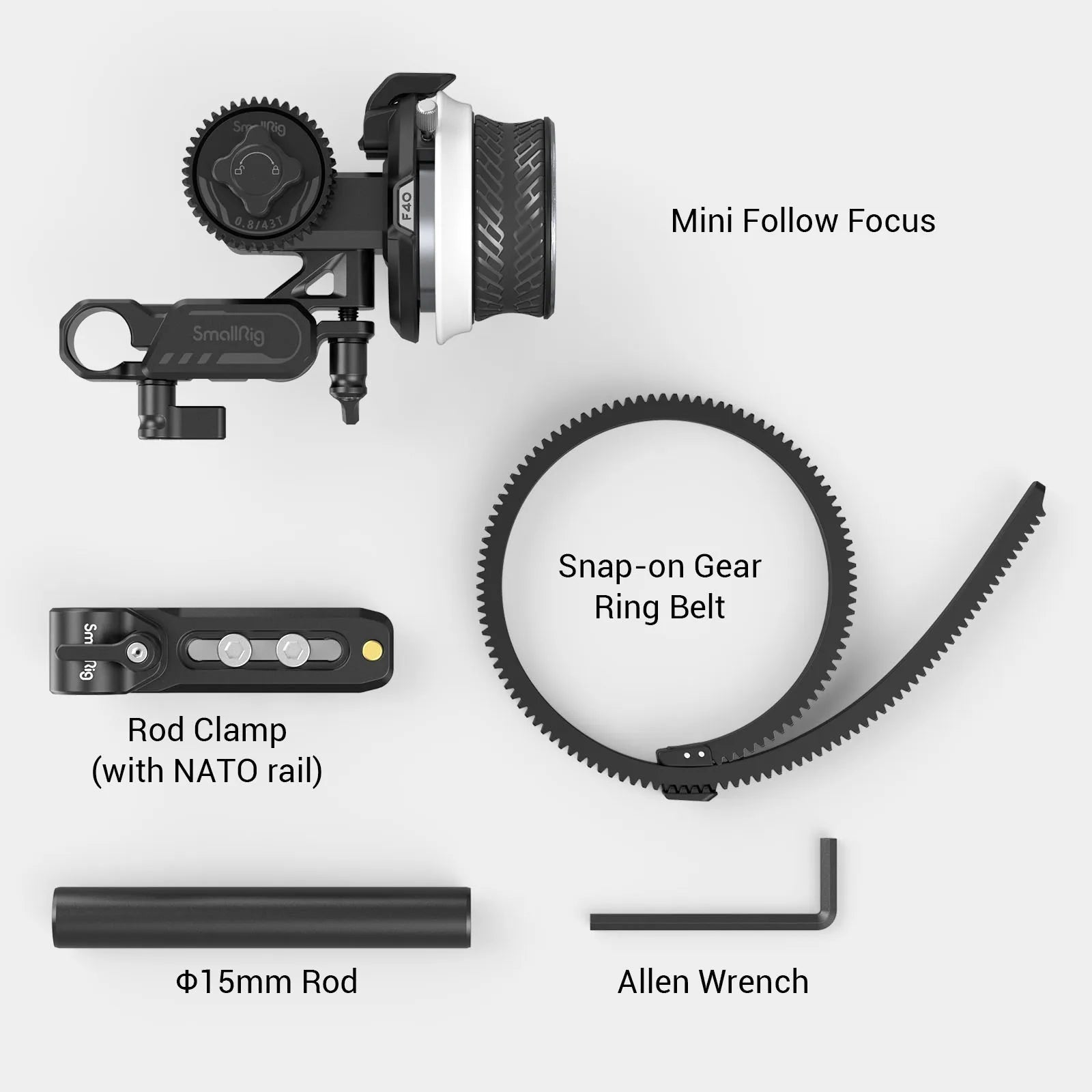 SmallRig Portable Mini Follow Focus