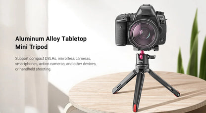 SmallRig Universal Tabletop Mini Tripod with Panoramic Ball Head Tripod for Phone Tripode for Camera ,DSLRs Adjustable 2664