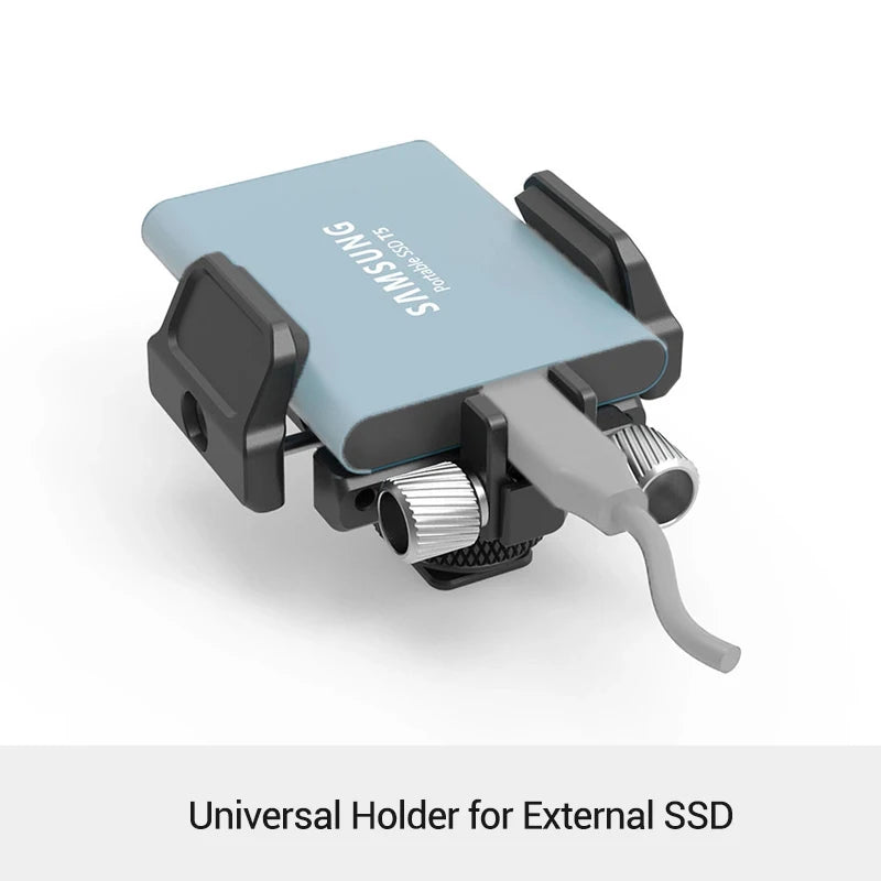 SmallRig Camera Rig Mount for Samsung T5 SSD for Blackmagic Design Pocket Cinema Camera 4K / 6K SmallRig cage  2245