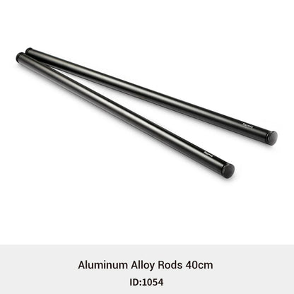 SmallRig Camera 15mm Rail Rod Aluminum Alloy Rod with M12 Female Thread DSLR Rig - 40cm 16 Inches Long 1054 (Pack of 2)
