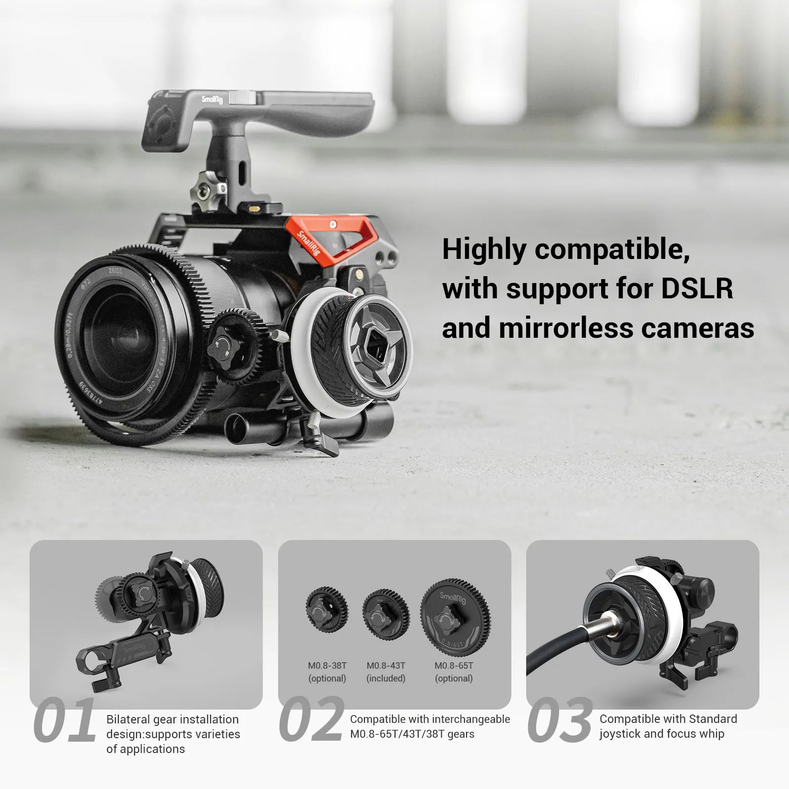 SmallRig Portable Mini Follow Focus