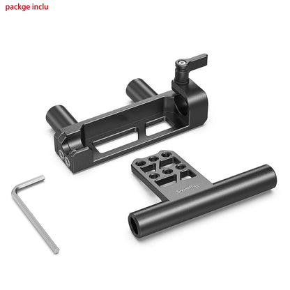 SmallRig Dual 15mm Rod Battery Hinge With 1/4-20 threaded holes Lightweight & portable Angle-adjustable- 2802