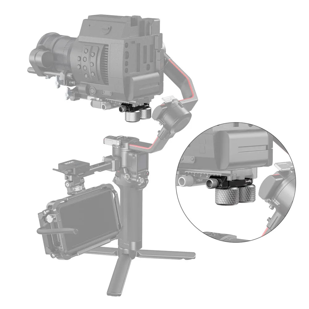 SmallRig Counterweight Kit for DJI RS 2 / RSC 2 / RS 3 / RS 3 Pro & for ZHIYUN Gimbals 3125