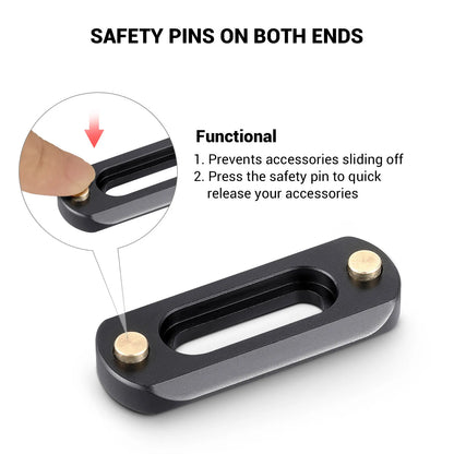 SmallRig DSLR Camera Rig Mini Quick Release NATO Rail (48mm) For Nato Handle EVF mount attach 2172B