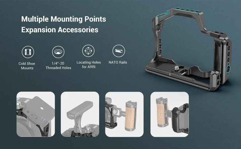 SmallRig M50 Camera Cage for Canon EOS M50 / M5