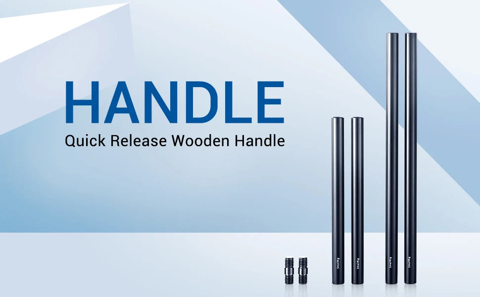 SmallRig 15mm With M12 Thread Black Aluminum Alloy Rods Combination For DSLR Camera Universal Accessories (6 pcs) 1659